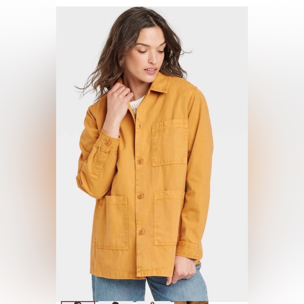 Universal Thread Utility Chore Button-Down Lightweight Jacket